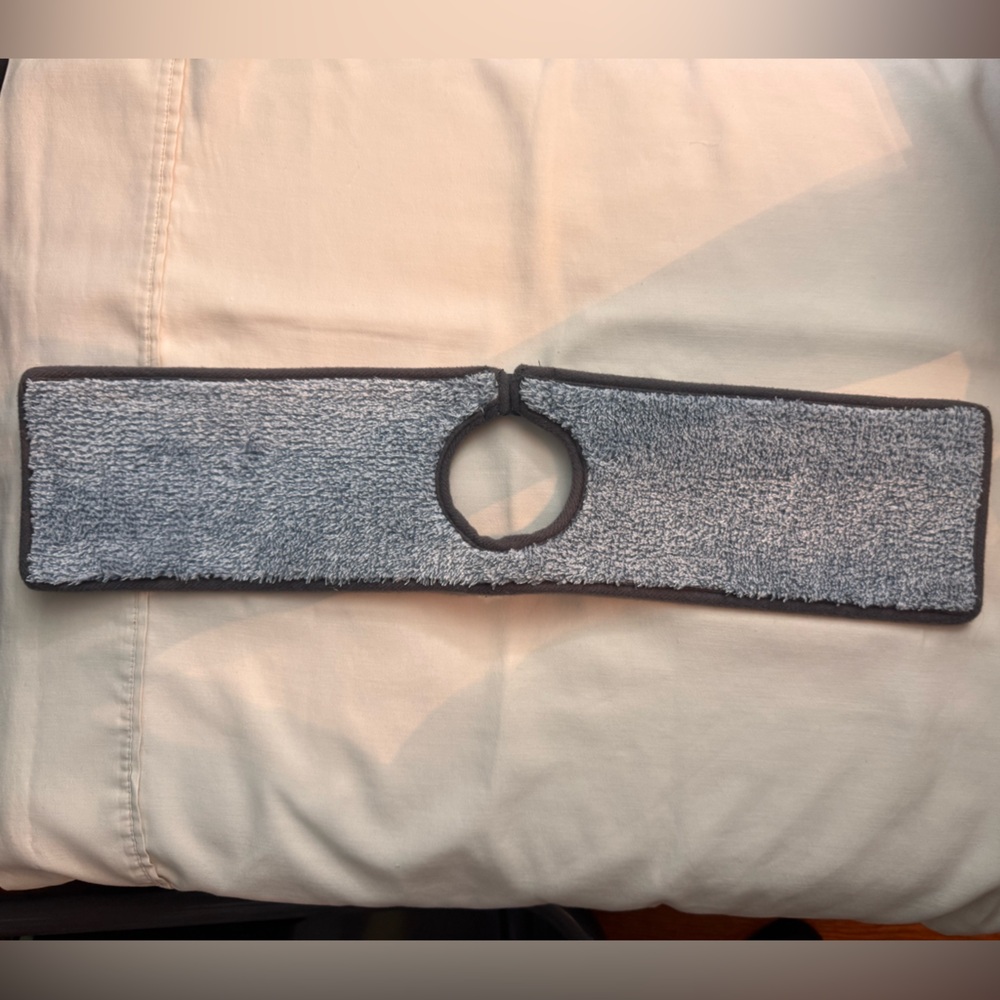 Gray Microfiber Sink Splash Gaurd